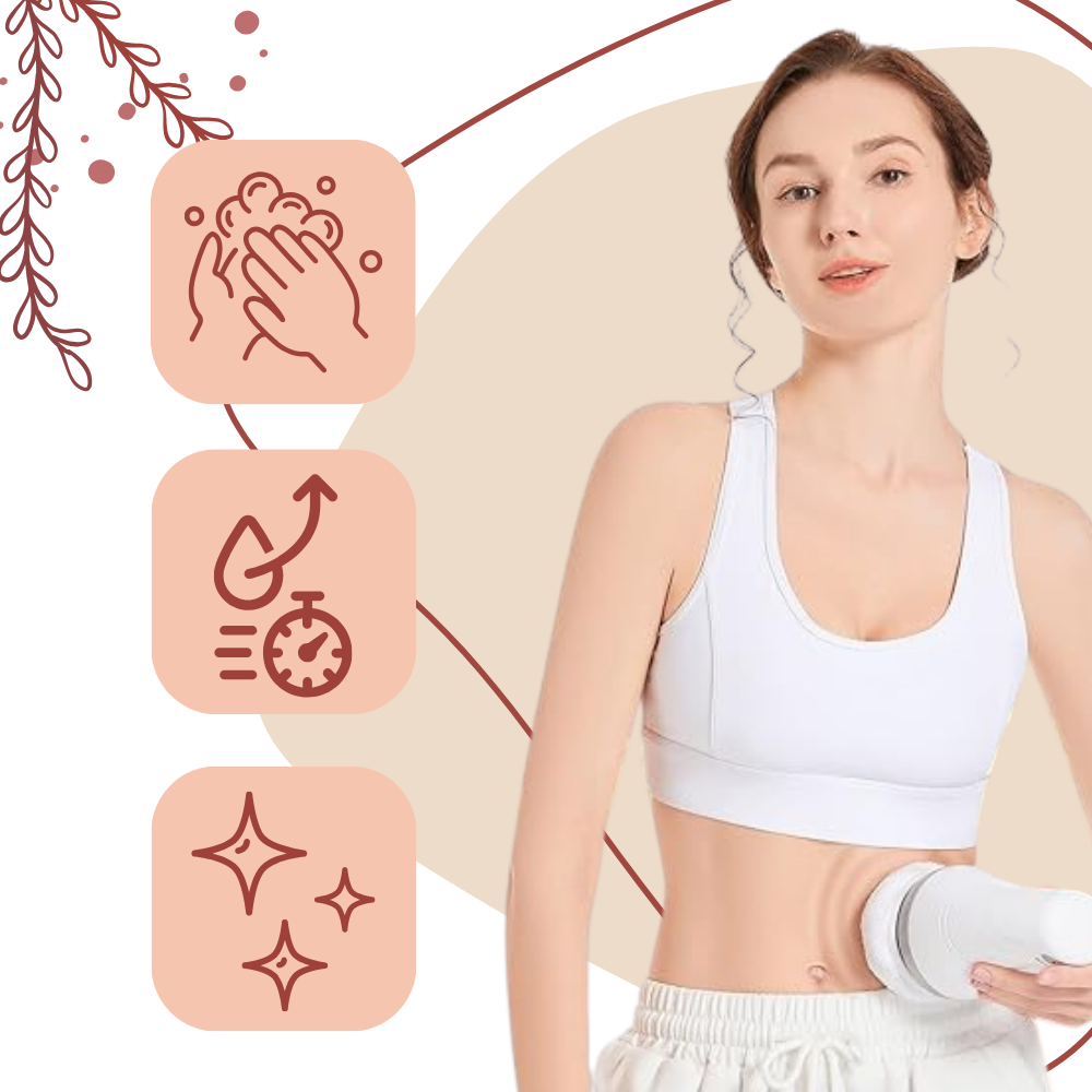 Massajador anti-celulite Vanipuff com vibrações de alta frequência para massagem e relaxamento corporal.