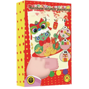 Kit de pintura com pontos e racleta para crianças da Vatos, incluindo cores e ferramentas para atividades criativas.
