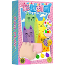 Kit de pintura com bolinhas e espátula para crianças da Vatos, conjunto de lazer criativo com cores vibrantes para diversão infantil.