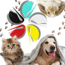 Démêloir multifuncional para animais de estimação da marca Linmoua, ferramenta versátil para desembaraçar pelos.