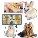 Démêloir multifuncional para animais de estimação, ferramenta confiável para desembaraçar pelos de cães e gatos, marca Linmoua.
