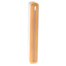 Cortador de filme plástico amarelo da Aoksee, utensílio de cozinha para cortar filme plástico de forma prática e segura.