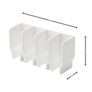 Suporte polyvalente Windc para cuidados da pele, porta-sabonete com armazenamento versátil e design prático.