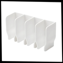 Suporte polyvalente para cuidados com a pele, porta-sabonete Windc, com design prático para organizar produtos de higiene.