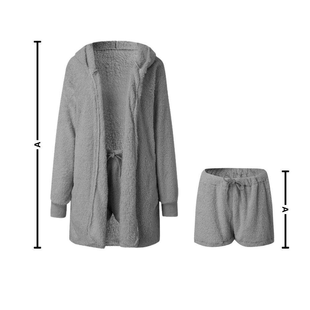 Conjunto de pijama curto estiloso e versátil da Topmelon, roupas de noite e relaxamento, tecido confortável e design moderno.