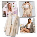 Conjunto de pijama curto e estiloso da Topmelon para dormir ou relaxar, com design versátil e confortável.