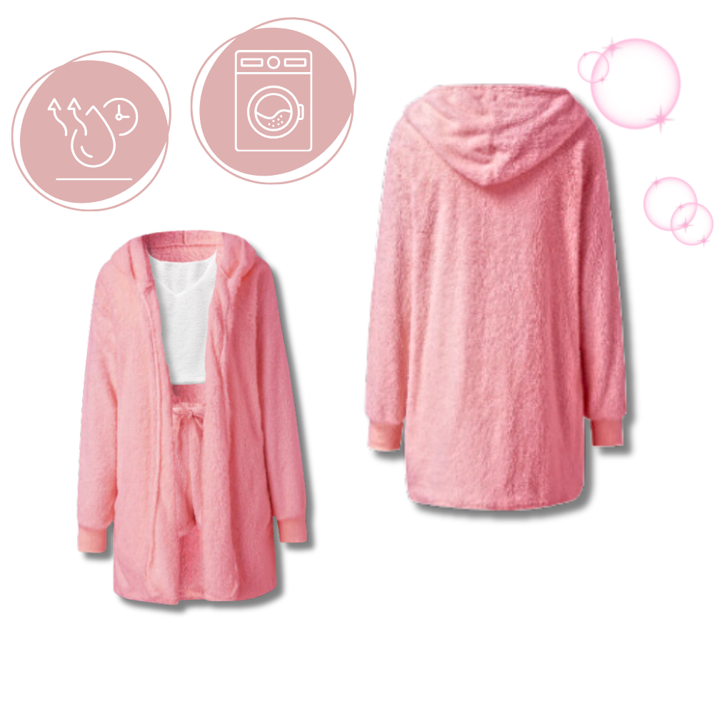 Conjunto de pijama curto e estiloso da Topmelon, roupa de noite e descanso, confortável e versátil para relaxar em casa.