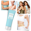 Creme raffermissante ultra hidratante da Viavioe, embalagem com textura cremosa e tampa branca, para cuidados de pele.