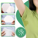 Coussinet anti-transpirante para axilas da Viavioe, pacote com 10 unidades, ideal para controle de transpiração e odor nas axilas.