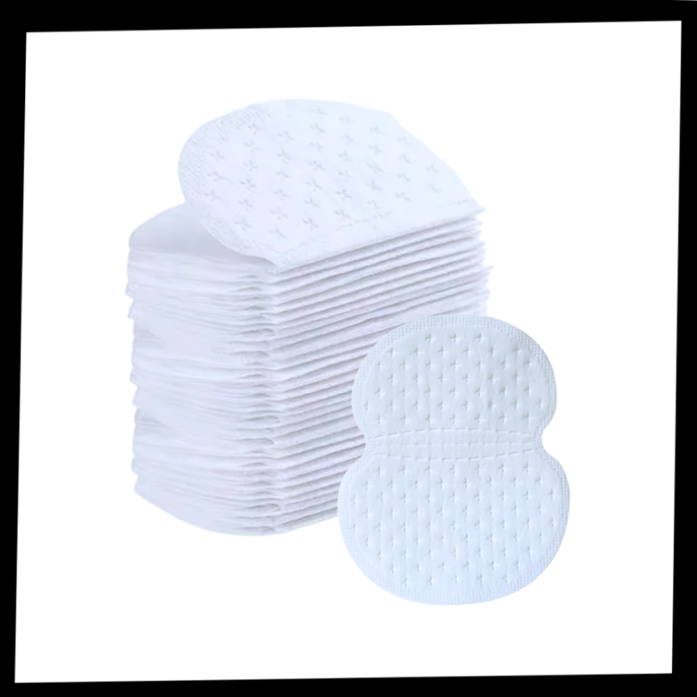Conjunto de 10 coussinets anti-transpirantes para axilas de desodorantes e anti-transpirantes Viavioe.