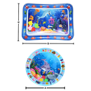 Tapete sensorial de água para animais de estimação Aruwei, com cores vibrantes e dimensões variadas, ideal para diversão e relaxamento