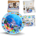 Tapete sensorial de água para animais de estimação Aruwei, com cores vibrantes e superfície interativa para diversão e estímulo.