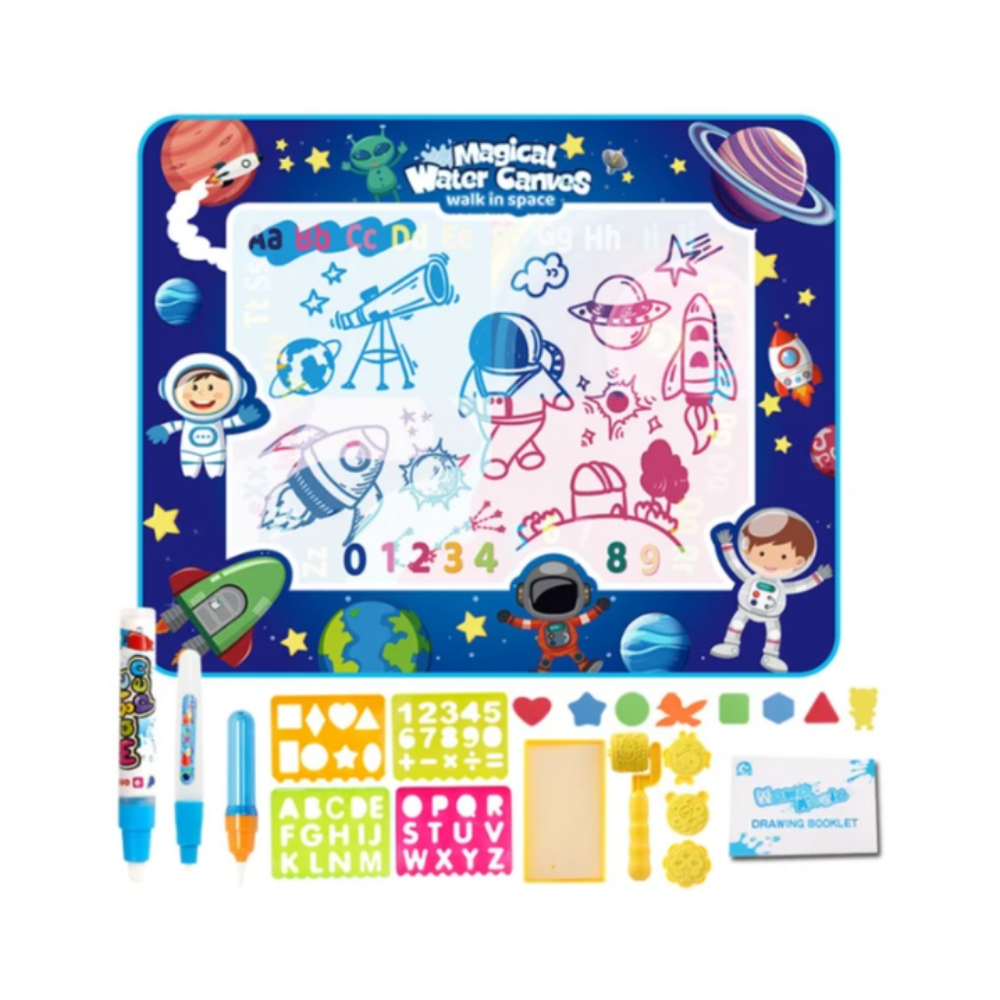 Tapis de gribouillage estimulante à água da marca Vision, brinquedo de desenho com tema oceano para crianças.