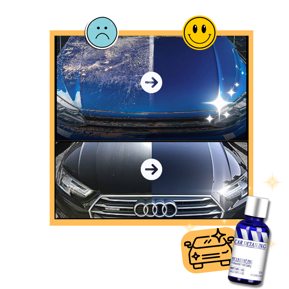 Revêtement nano-céramique hydrophobe Vito para veículos, proteção e acabamento de alta durabilidade na manutenção automotiva.