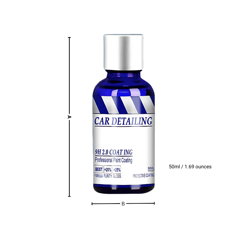 Revêtement nano-céramique hidrofóbico Vito para veículos, proteção e acabamento duradouro na superfície do carro.