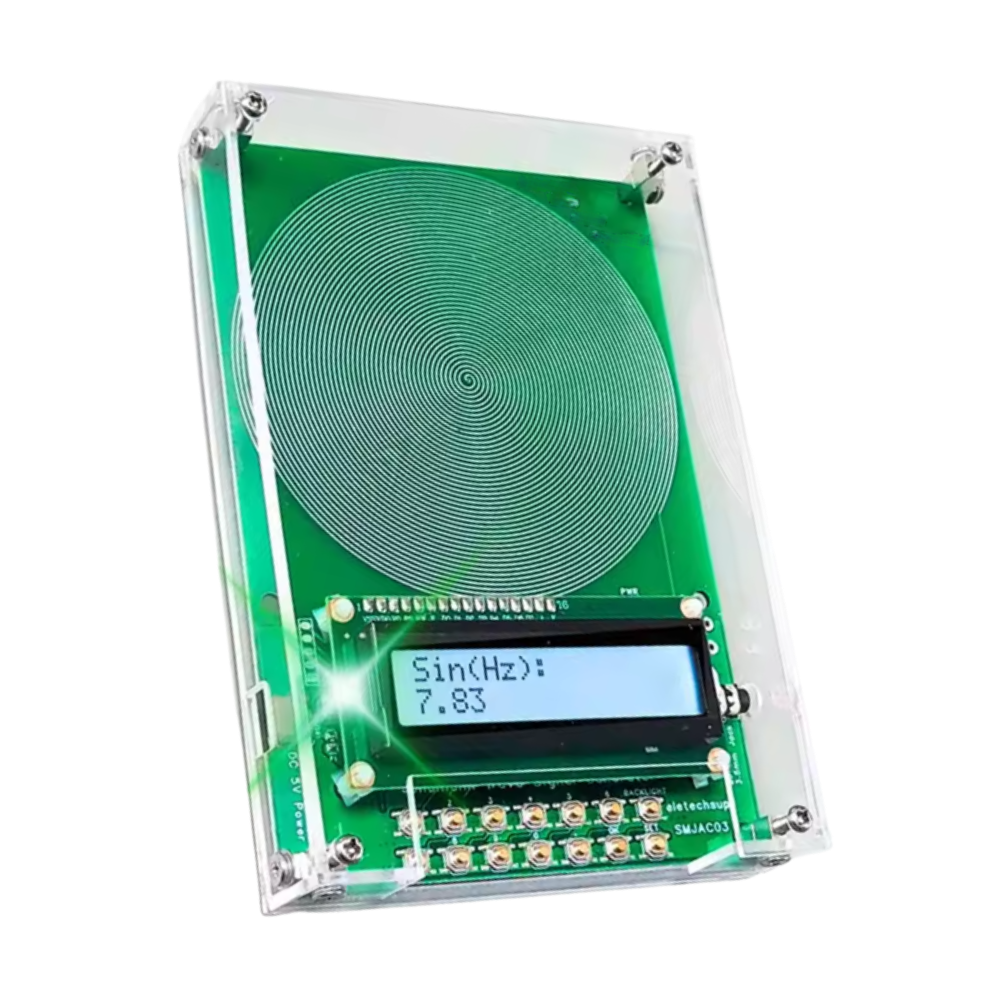 Gerador de ondas sonoras de alta frequência da marca Vito, instrumento de música para criação de sons e experimentos sonoros.