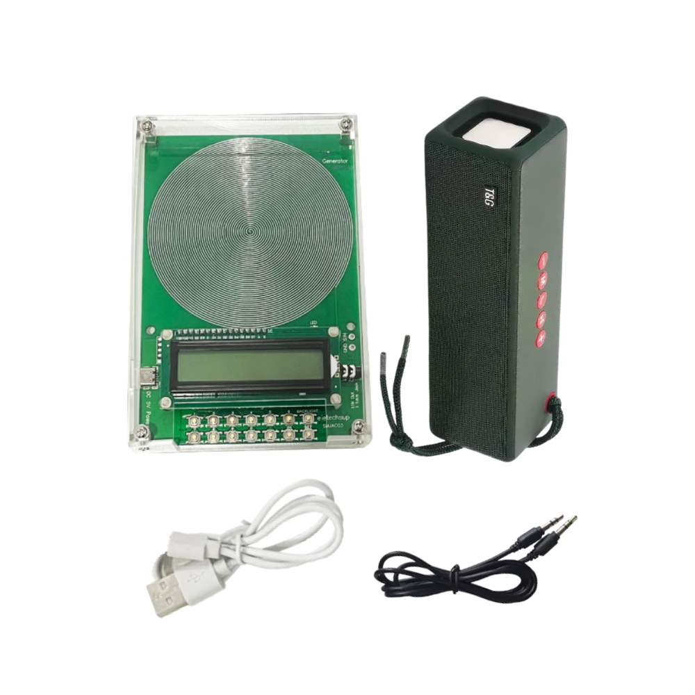 Gerador de ondas sonoras de alta frequência da marca Vito, instrumento musical para produção de sons.