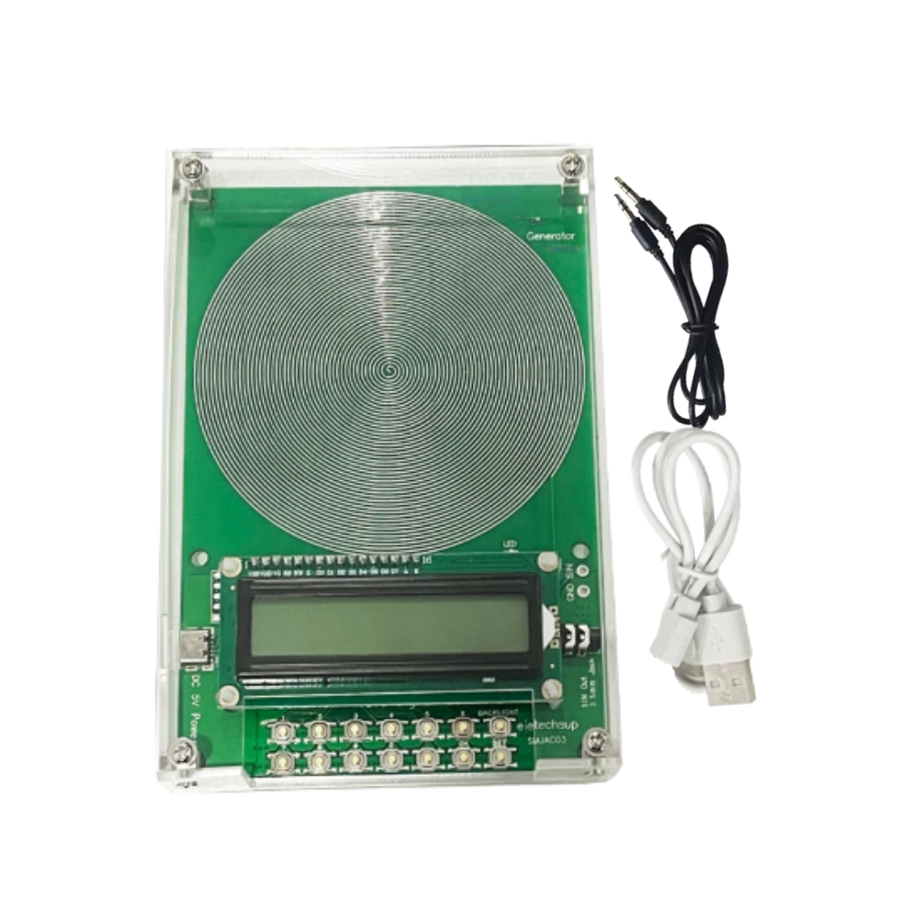 Gerador de ondas sonoras de alta frequência da marca Vito, instrumento de música usado para produção sonora avançada.
