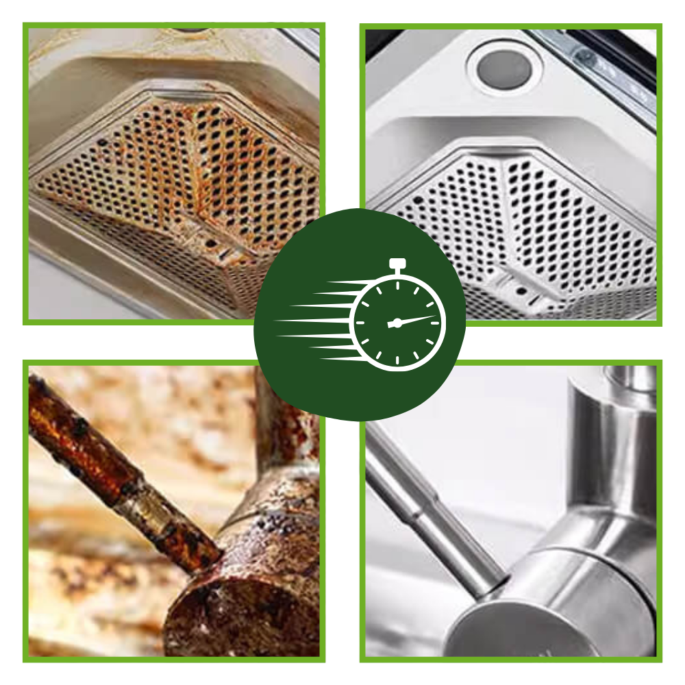 Produto de limpeza Viwoeim para cozinhas e utensílios, limpa rapidamente com ação eficaz contra sujeira e gordura.