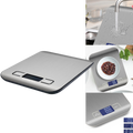 Balance de cuisine numérique LCD em aço inoxidável, acessório para ferramentas de medição e detectores Vont