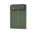Porta automática Wacanda para poulailler de elevação, cor marrom, resistente e ideal para controle de acesso às aves.