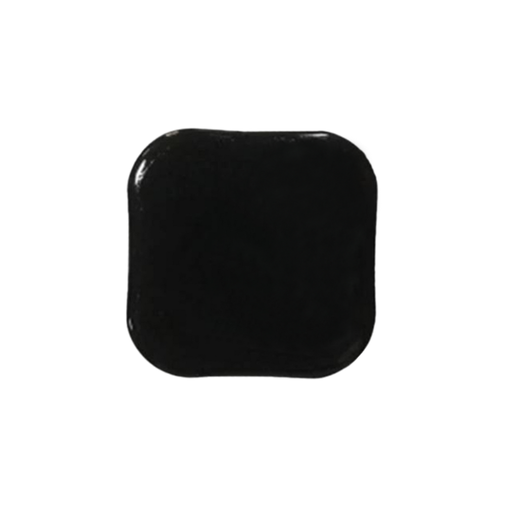 Adesivos de parede para telefone Dolaer, adesivos mágicos quadrados pretos para fixação em superfícies.