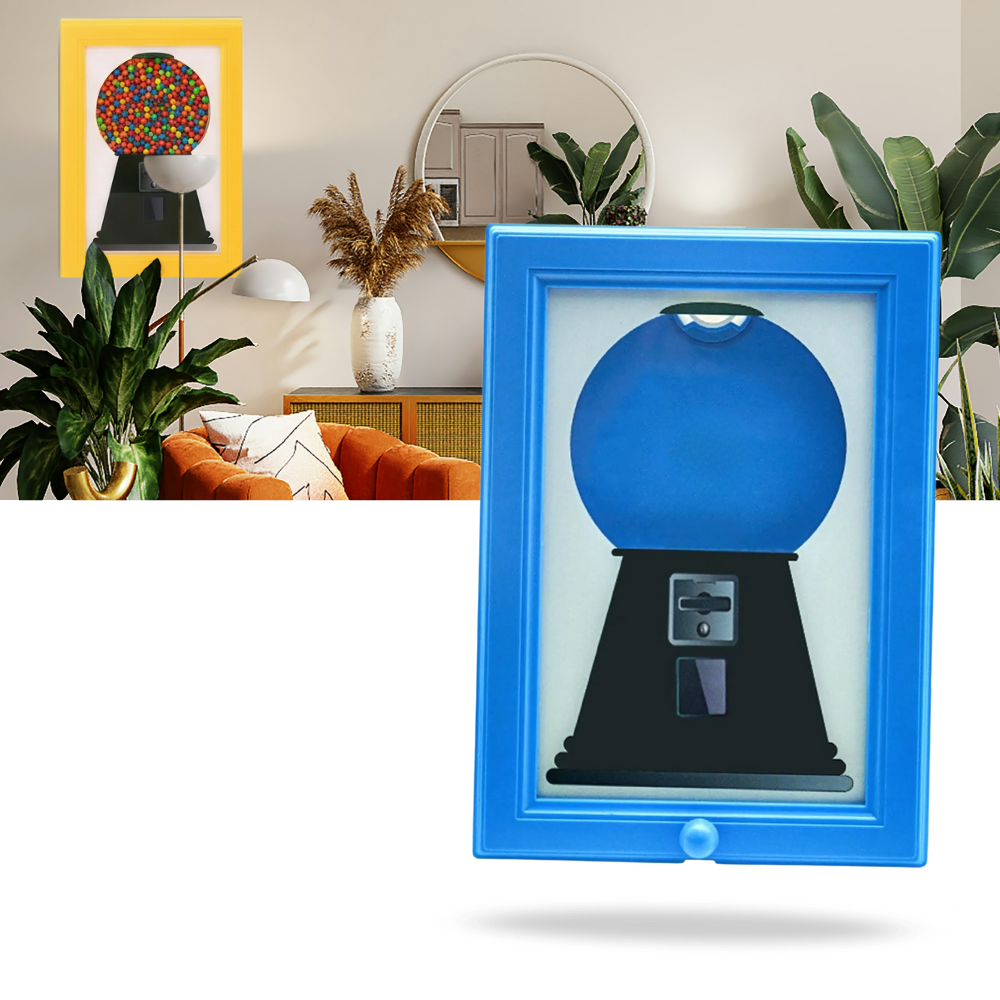 Dispenser de doces com moldura de parede da Ostrifin, utensílio de cozinha para armazenamento de guloseimas.