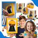 Dispenser de doces em moldura de parede Ostrifin, acessório de cozinha para exibir e servir doces de forma prática e decorativa.