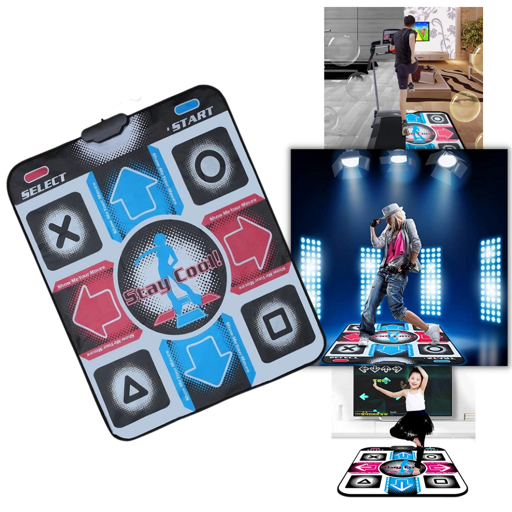 Tapete de dança USB antiderrapante Wallflower0717, brinquedo de atividade para crianças, superfície segura e resistente.