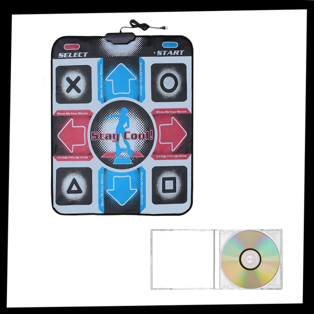 Tapete de dança USB antideslizante Wallflower0717 para brinquedos de atividade, ideal para diversão e movimento seguro.