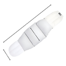 Faixa de suporte dorsal em seda glaceada da Walm-Creator, acessório de manutenção e atelhas para suporte postural confortável.