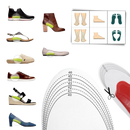 Par de semelles ortopédicas firmes para pés chatos, feitas pela marca Walmeck, ideal para suporte e cuidado dos pés.