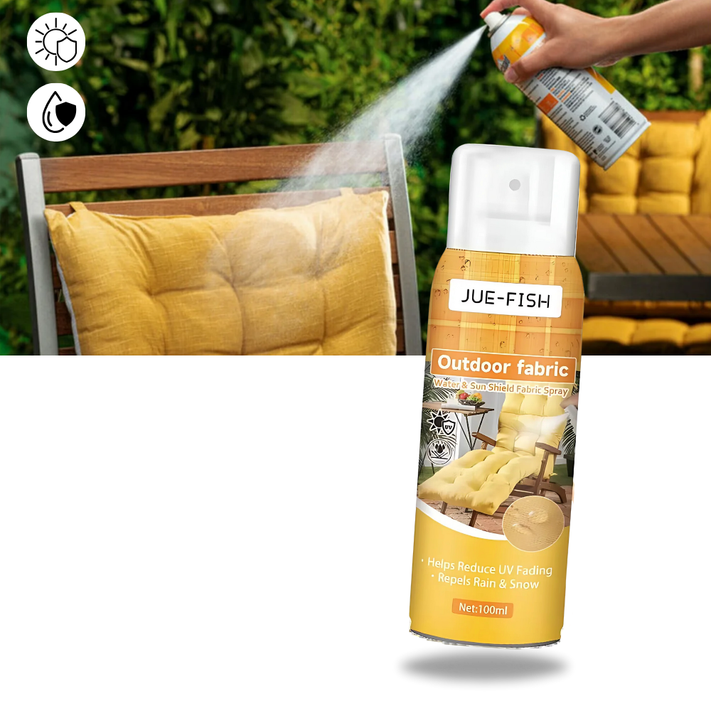 Spray protetor de tecido à base de água da Sigerio, ideal para proteger móveis com patins e embouts.