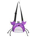 Sac de plage imperméável pour enfant en forme de crabe violet, idéal pour jouer au sable et à la plage, de la marque Hesroicy.