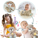Peluche loutre apaisante Watonic, brinquedo de pelúcia para conforto, com design suave e detalhes realistas.
