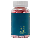 Gummies de framboesa enriquecidos com biotina da marca Weem, suplemento de fitness e nutrição com framboesas.