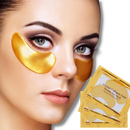 Masque de soin pour les yeux Well-Link avec solution de collagène à base d'or 24 carats, 20 paires de patchs pour revitalisation.