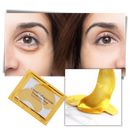 Masque de soin pour les yeux Well-Link avec solution de collagène et or 24 carats, 20 paires de patchs pour rejuvenescimento.