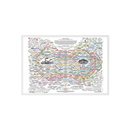 Imagem de uma obra de arte intitulada "Web de la guérison" da China, com design que representa bem-estar e cura.