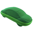 Estojo para óculos de sol infantil da Wellpaid Entity, com design verde e espaço para guardar óculos de sol para crianças.