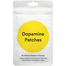 Patchs bem-estar Wiieey para fitness e nutrição, ultra-absorbentes, mostrados sobre a pele em uso durante atividade física.