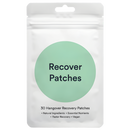 Patchs bem-estar Wiieey, ultra-absorbentes para fitness e nutrição, visíveis na imagem.