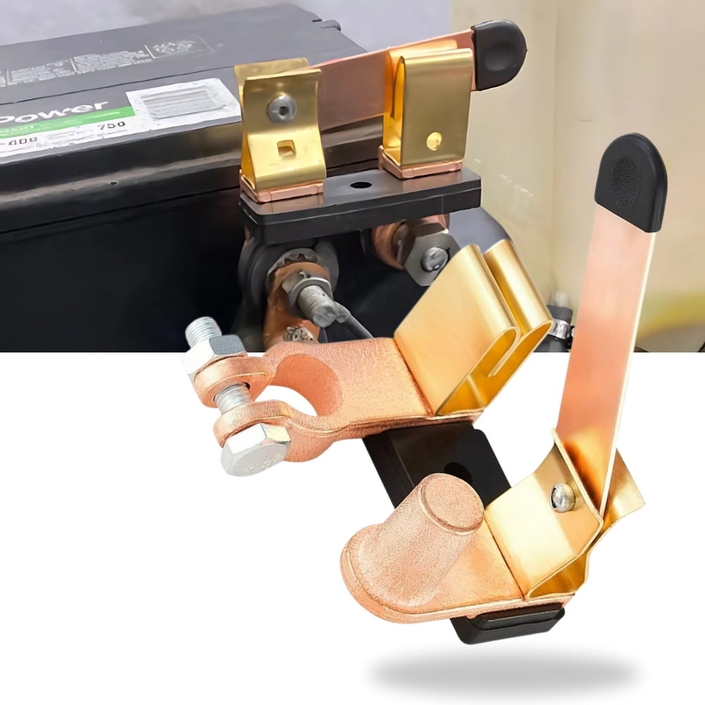 Interruptor universal de desconexão de bateria Willstar, compatível com sistemas de alimentação elétrica, visível na imagem.