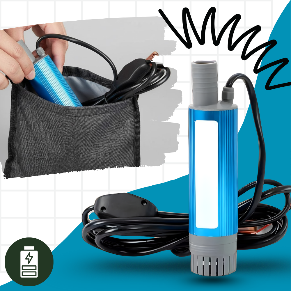 Pompe de transfert de liquide haute puissance Winbang, pompe d'appoint 12V pour transfert efficace de fluides.