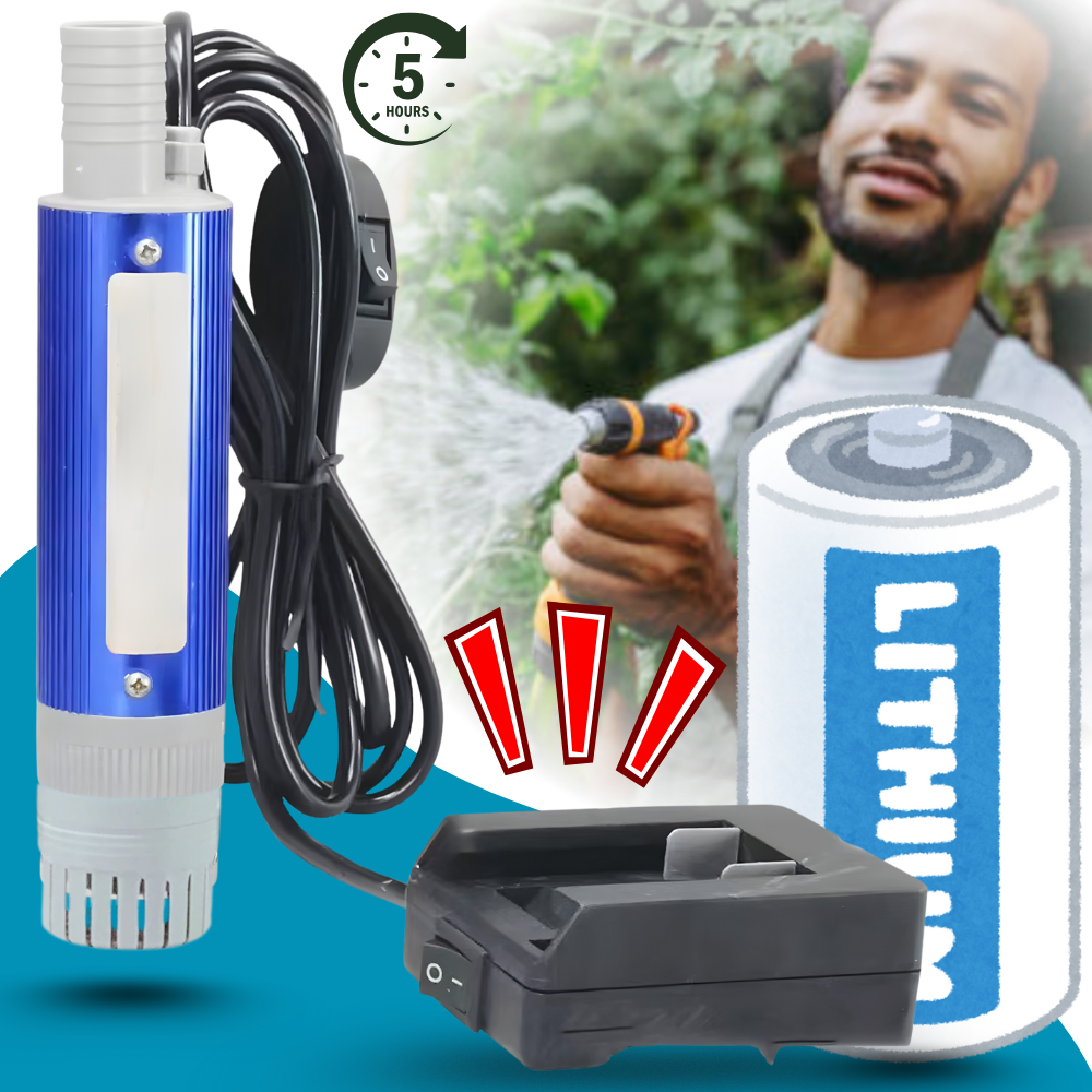 Bomba de transferência de líquido de alta potência da Winbang, para bombas de apoio, 12V, visível na imagem.