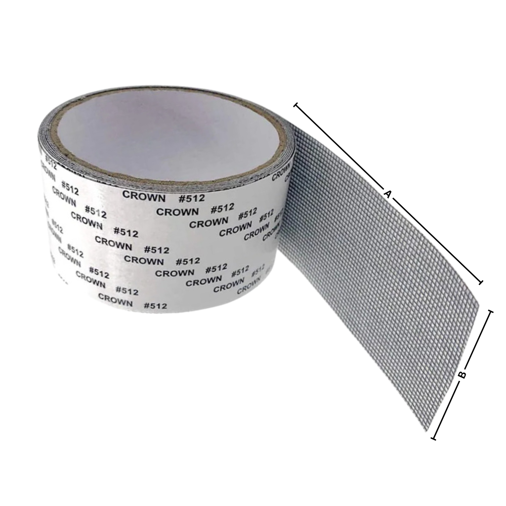 Fita de reparo para tela de mosquito Winston Brands, forte aderência, ideal para projetos de artesanato e reparos em telas.
