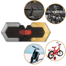 Luzes de sinalização sem fio para bicicletas da Stamens, dispositivos de iluminação versáteis para ciclismo.