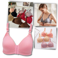 Soutien-gorge sem fio push-up de grande tamanho da marca Follure, com acabamento confortável e suporte aprimorado.