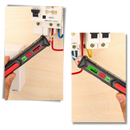 Caneta de medição de tensão Wmtec, ferramenta de medição e detector, com ponteira e display para verificar a tensão elétrica.