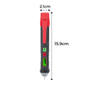 Caneta de medição de tensão Wmtec, ferramenta de teste elétrica com display para verificar níveis de tensão com precisão.